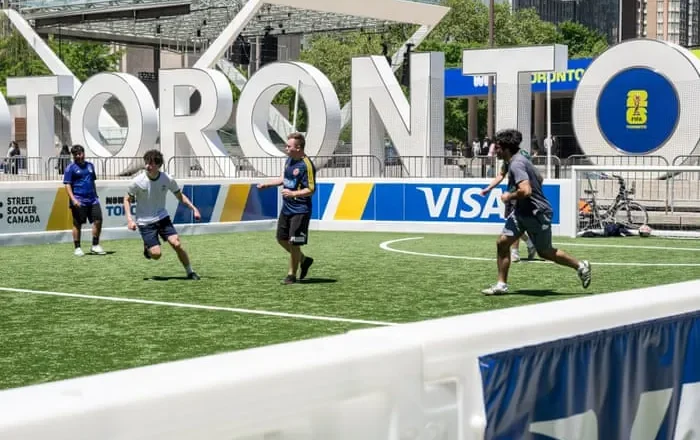 ‘I don’t want to give my money to Fifa’: Toronto turns its back on the World Cup