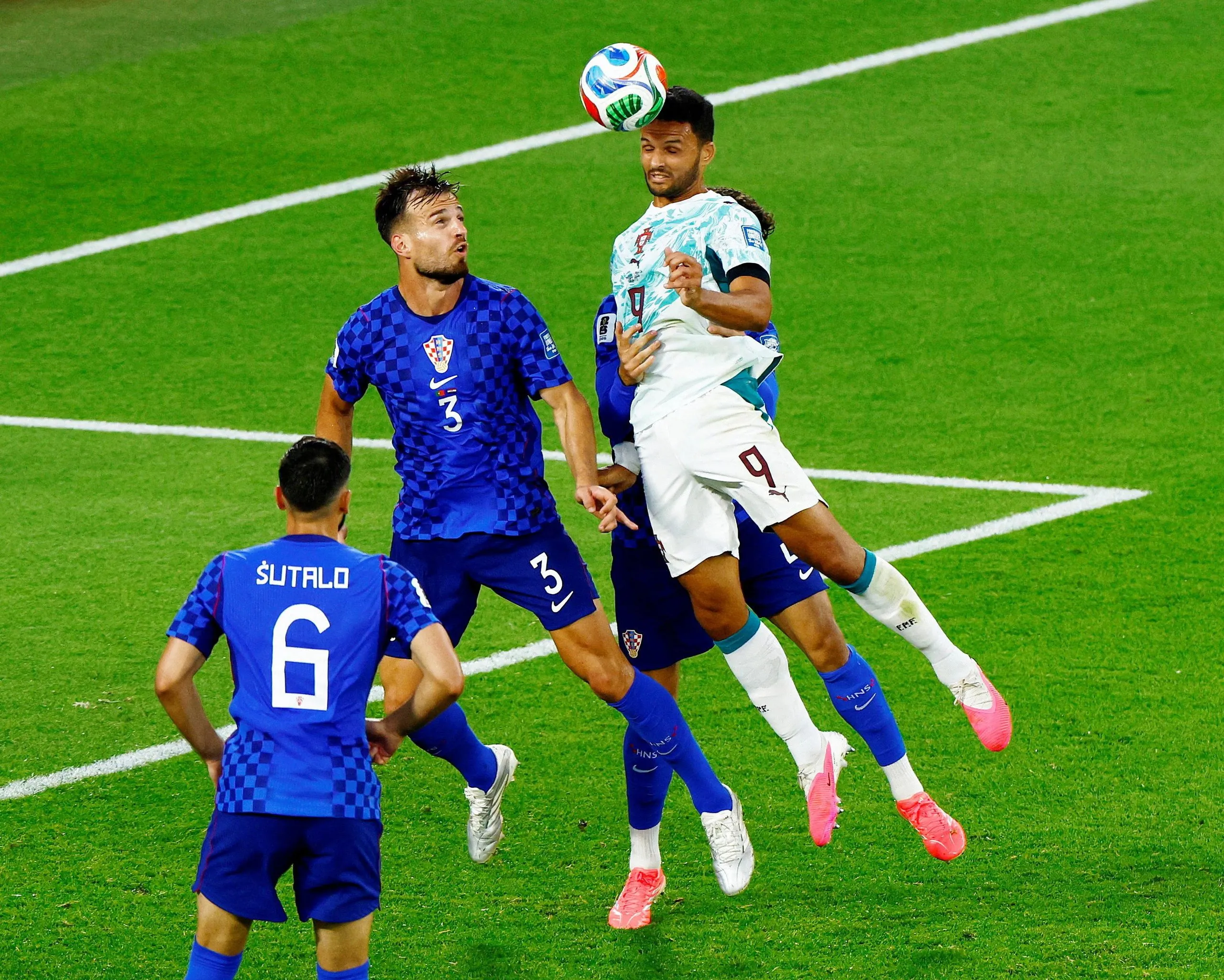 Gonçalo Ramos’s goal lifted Portugal over Croatia for a place in the World Cup last 16.