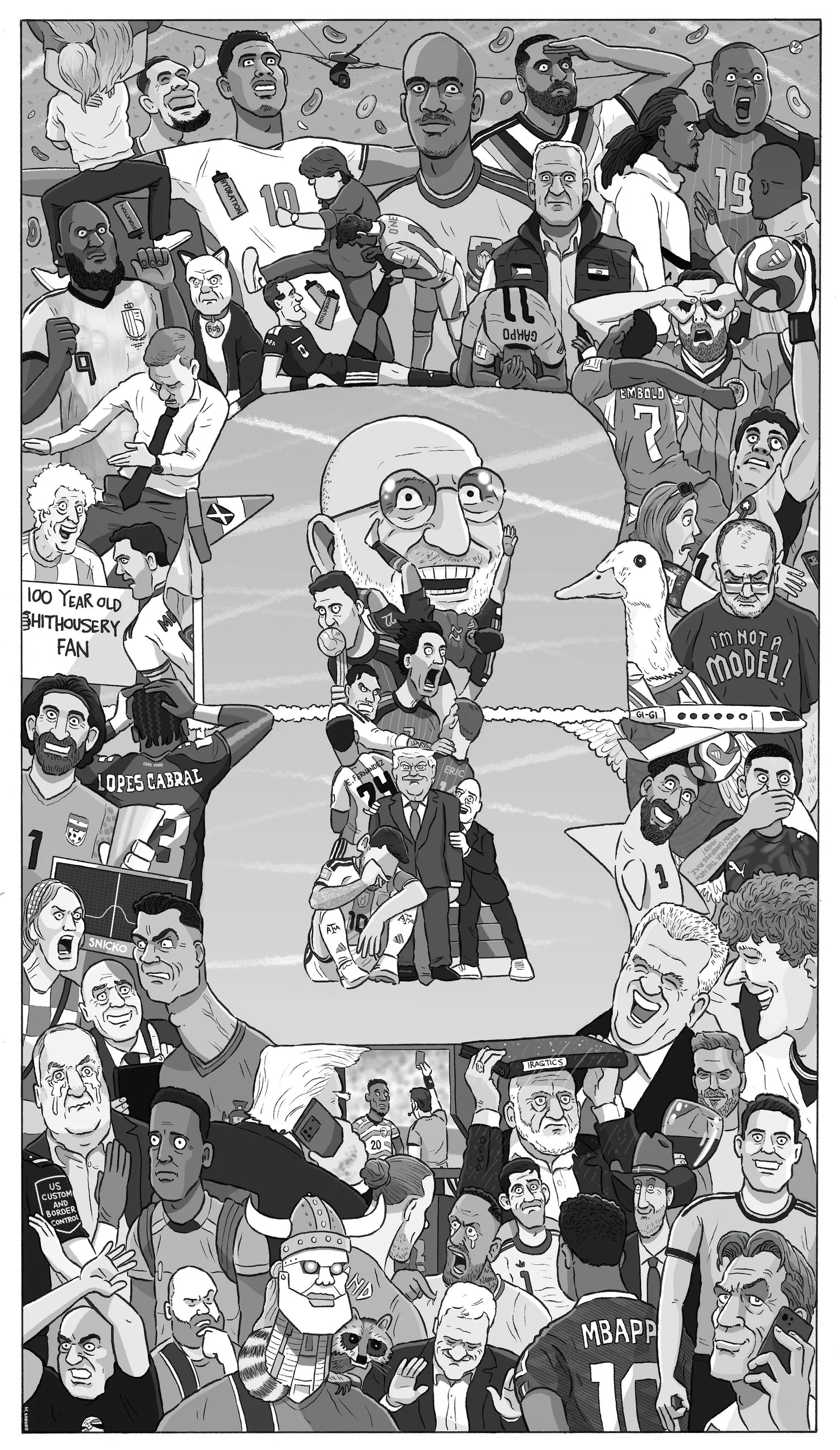 David Squires on the 2026 World Cup, panel 1