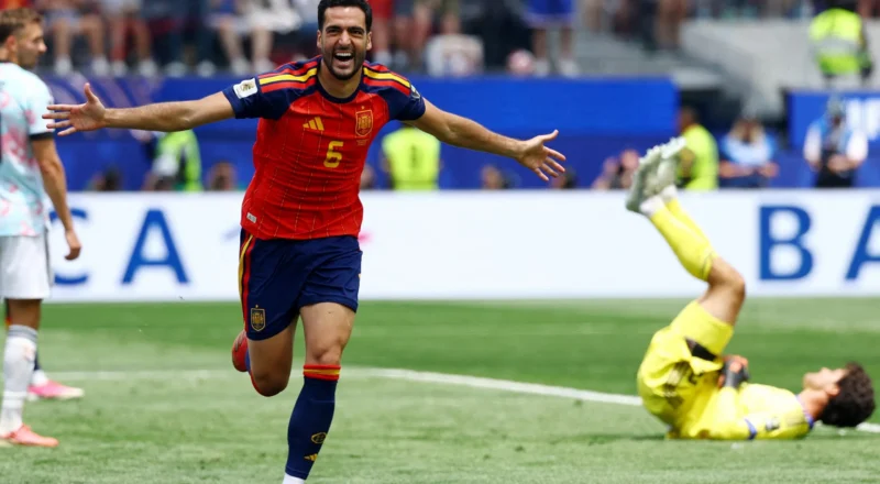 Merino puts Spain into World Cup semi-finals as Belgium rue costly Courtois injury