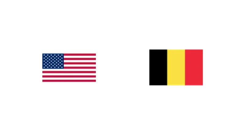 Prediction cover: USA vs Belgium